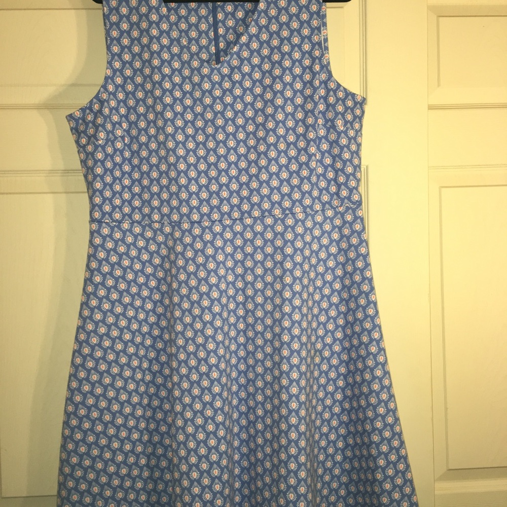 Baby blue skater dress